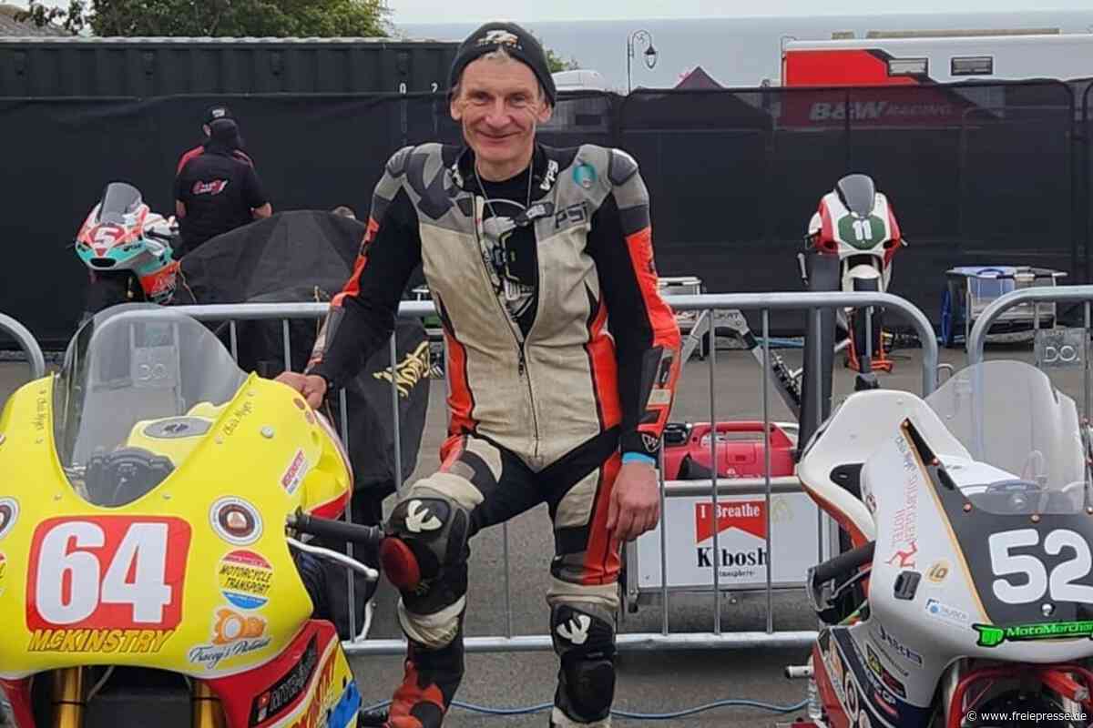 Reinsdorfer Motorradsportler „überlebt“ sein Debüt auf der Isle of Man