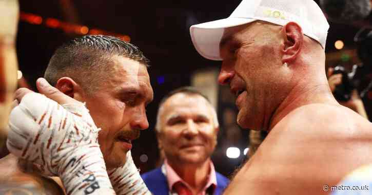 Oleksandr Usyk responds to Tyson Fury offer after calling off Anthony Joshua fight
