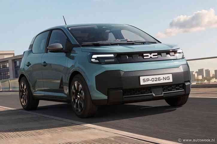 Nieuwe Dacia Spring: groter rijbereik, meer ruimte, minder dan €20.000