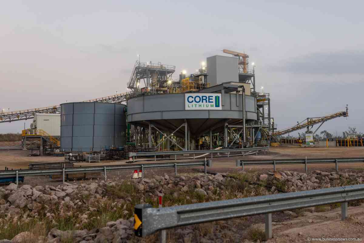 Core Lithium notches first production at restarted Finniss