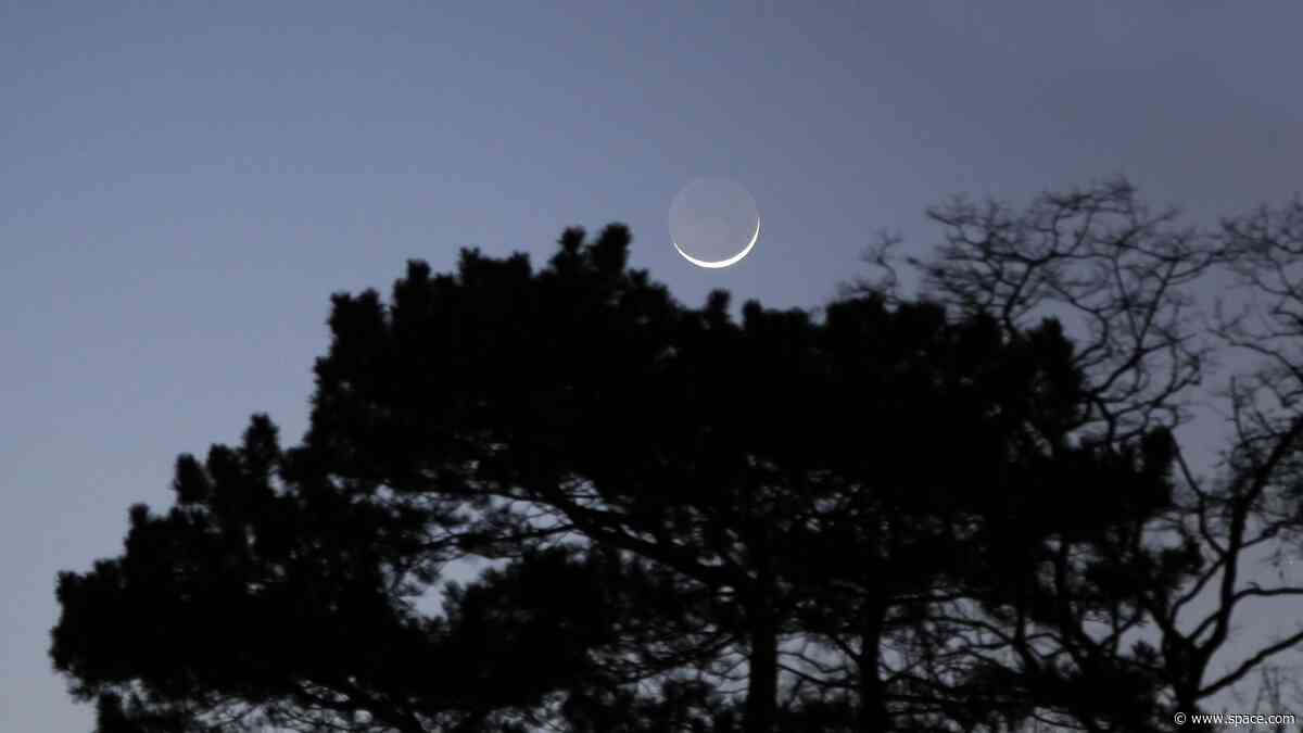 The moon will hide Jupiter in broad daylight today — here's how to see it