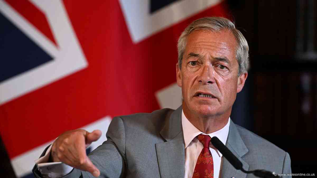 Nigel Farage calls for ban on face coverings saying 'people should be identifiable'