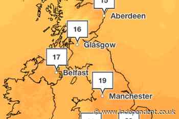 Experts on when the wet weather is set to end as temperatures of 24C to return