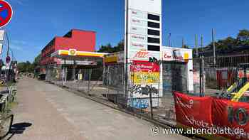 Tankstelle an der Max-Brauer-Allee: Shell verschiebt Neueröffnung