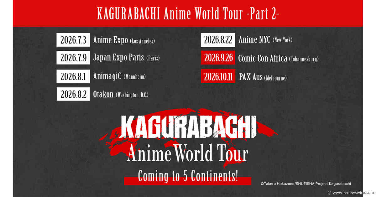 Anime "Kagurabachi"  Unveils Details for Anime World Tour Part 2!