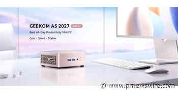 GEEKOM lanza el mini PC A5 Edición 2027, diseñado para una productividad duradera