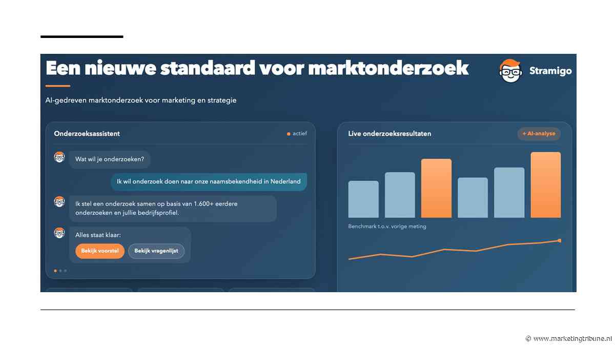 Stramigo automatiseert marktonderzoeksproces met AI-agents