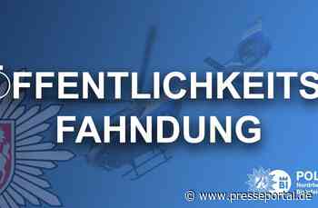 POL-BI: Öffentlichkeitsfahndung nach Bedrohung - Täter gesucht
