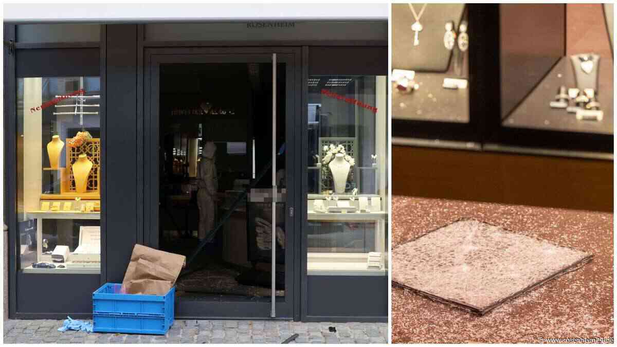 Wieder Vorfall vor Juwelier: Erinnerungen an Rosenheim – verblüffende Parallelen aufgetaucht