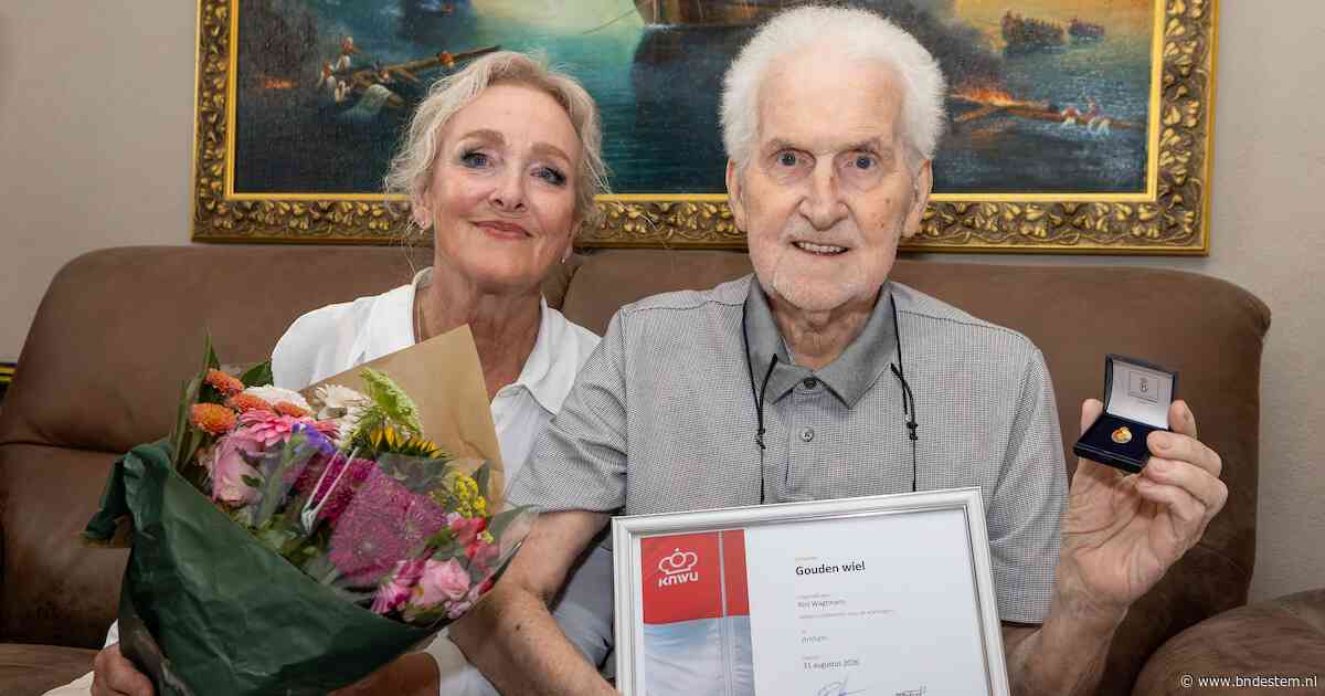 Gouden Wiel voor Rini Wagtmans in de ultieme finale van zijn leven