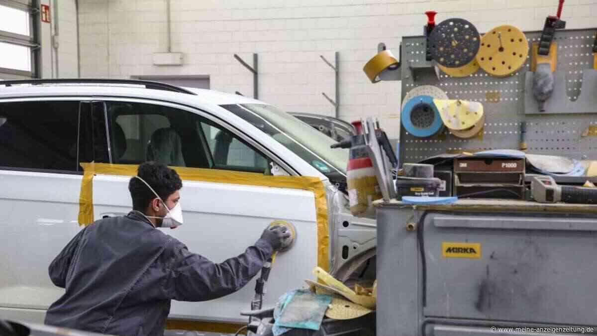 Viele fahren mit Beule – Hohe Kfz-Werkstattkosten