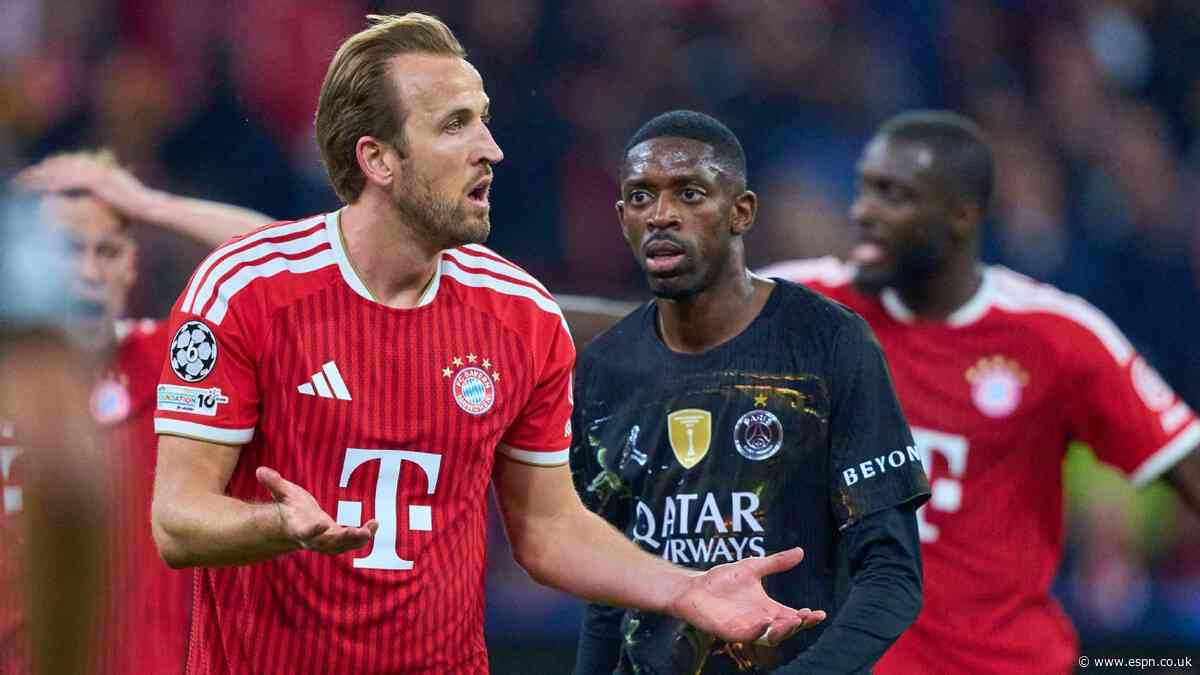 Dembélé names Kane, teammates in Ballon top 3