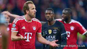 Dembélé names Kane, teammates in Ballon top 3