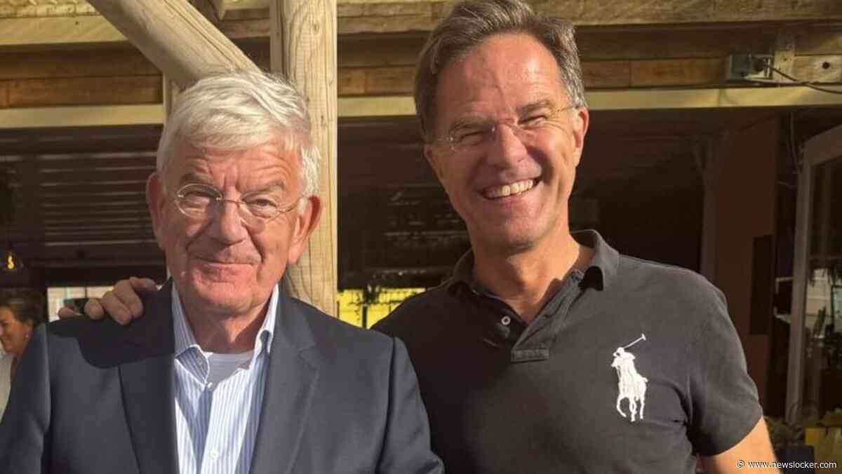 Haagse burgemeester viert op het strand ontspannen verjaardagspartijtje in privésfeer met invloedrijke vrienden
