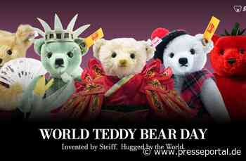 Steiff feiert den World Teddy Bear Day mit Teddybären aus aller Welt