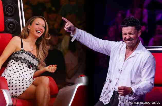 Nico Santos jagt den Doppelsieg, Shirin David ihren ersten Triumph -"The Voice of Germany" startet am Freitag, 11. September, in SAT.1
