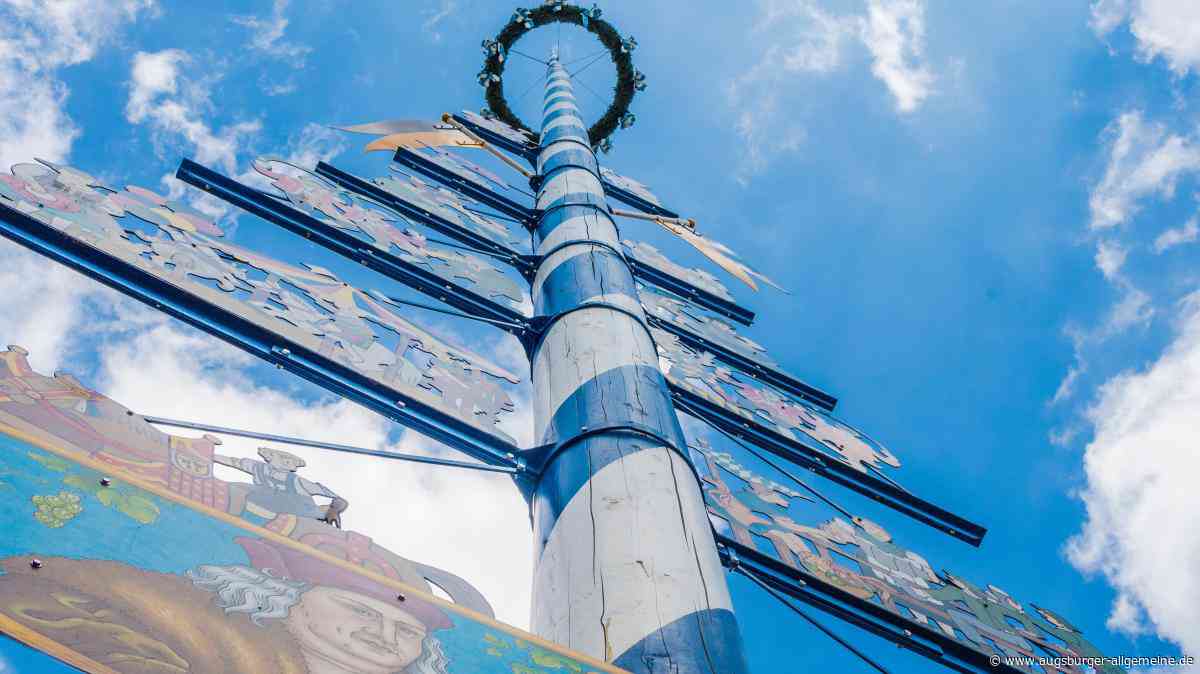 Münchner Wahrzeichen weg: Darum musste der Maibaum am Viktualienmarkt abgebaut werden