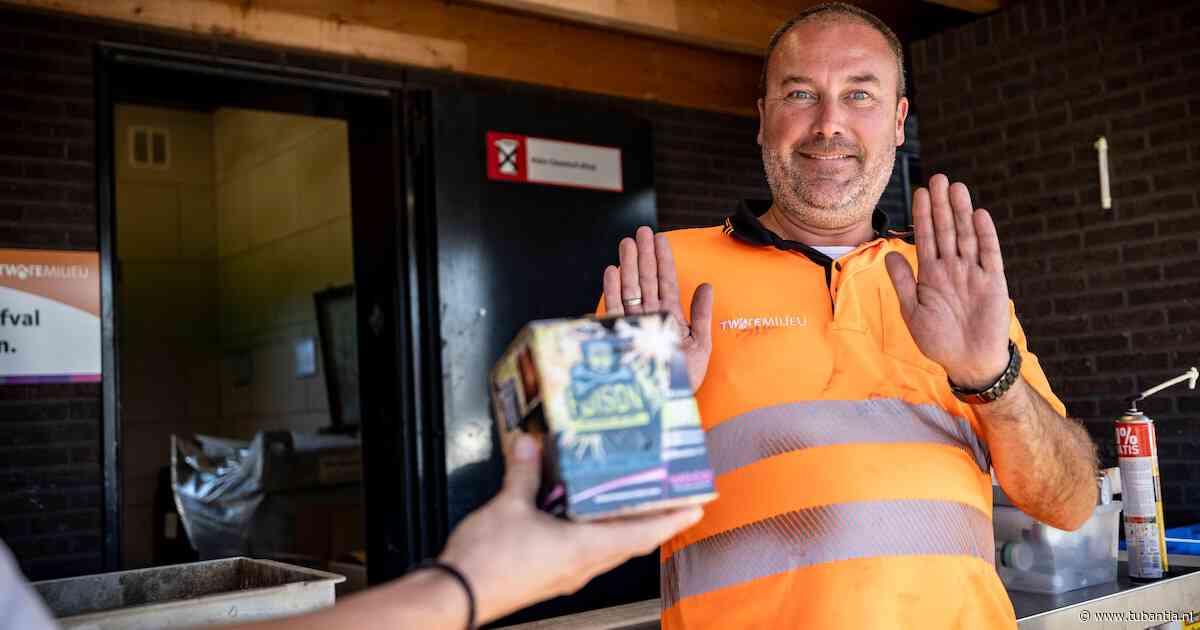 Vuurwerkverbod, maar inleveren blijkt nog een hele klus in Twente: waar moet je heen met overgebleven vuurpijlen?