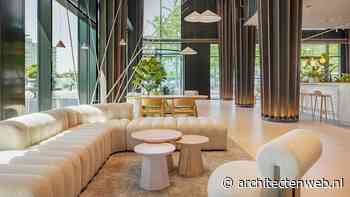 Heyligers vertaalt bosco verticale-idee door in kantorenentree Wonderwoods