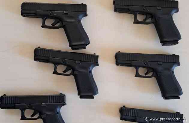 ZOLL-F: Sechs Festnahmen wegen illegalen Waffenhandels - Zollfahndung Frankfurt stellt über 160 Schusswaffen sicher