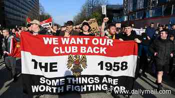 'A line has been crossed': Furious Man United fans will protest over controversial 'ticket tout' clampdown before Old Trafford derby on Sunday