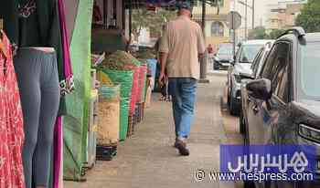 احتلال الأرصفة في شوارع الرباط