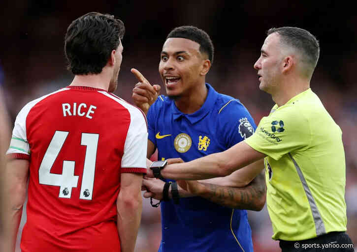 Former ref explains Arsenal-Chelsea red-card decision