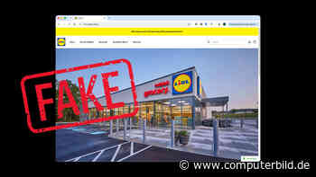 Lidl-Fake-Shop lockt mit Billig-Angeboten