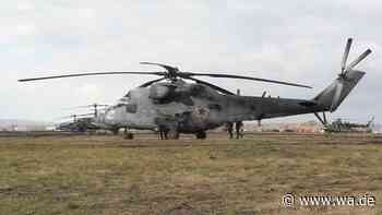 Flammen auf russischem Militärflugplatz: Ukraine trifft zwei Hubschrauber