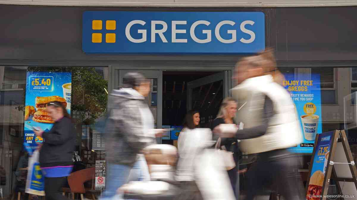 Greggs brings back 'legendary' bake after 7 years in Wales
