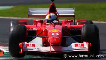 Vettel reflects on driving Schumacher's 2002 Ferrari