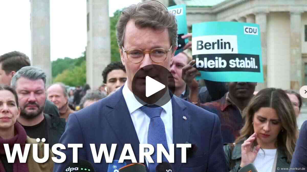 Wüst nach Sachsen-Anhalt-Wahl: „Die AfD hat einen Plan – und es ist kein guter“
