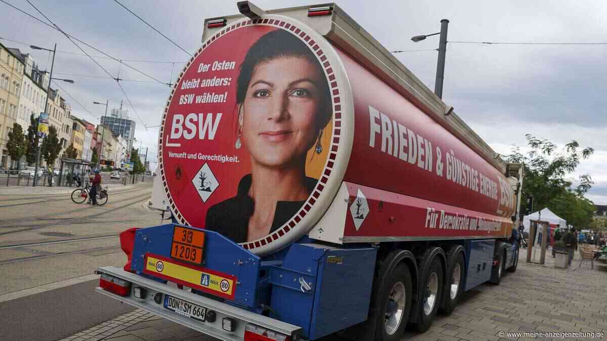 Wagenknecht sucht erste Zusammenarbeit mit AfD: BSW will Antrag für russisches Gas stellen
