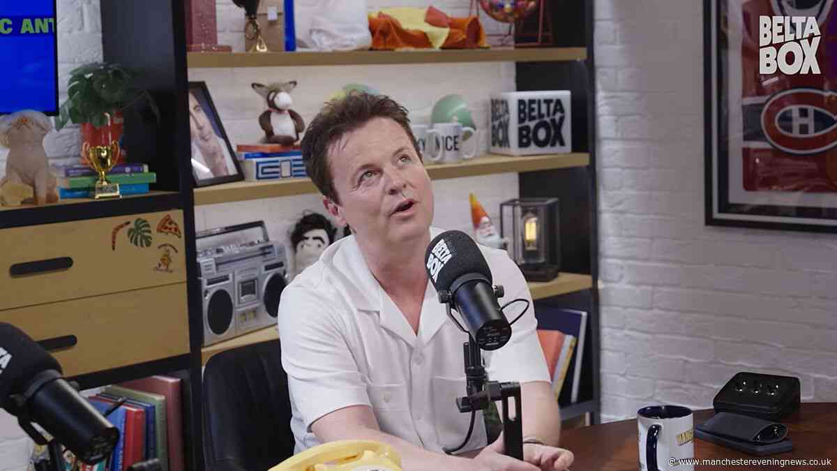 Dec Donnelly fights tears as he tells Ant McPartlin why he's proud of him after past struggles