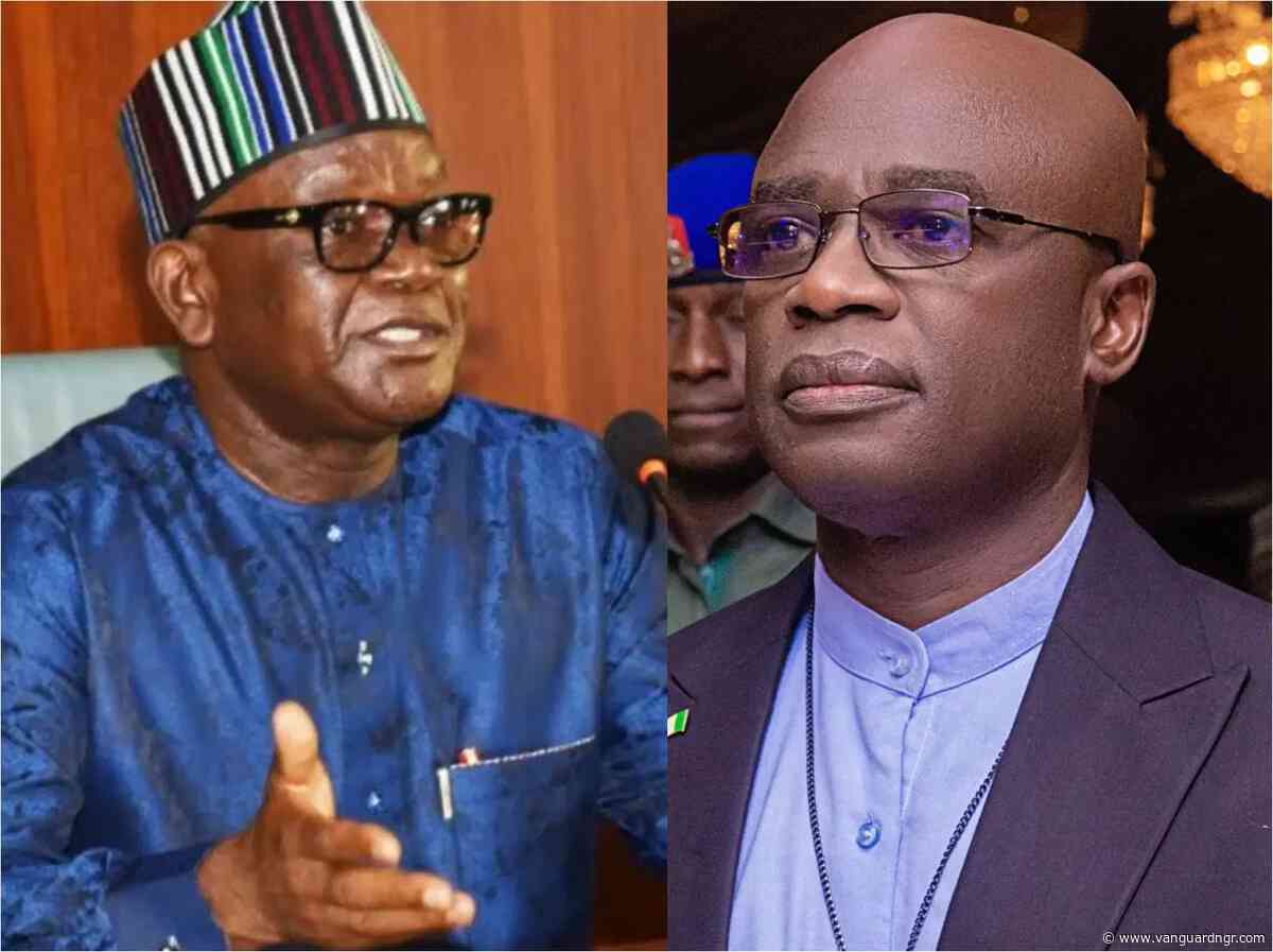 Ortom accuses Gov Alia of running Benue with lies, hypocrisy