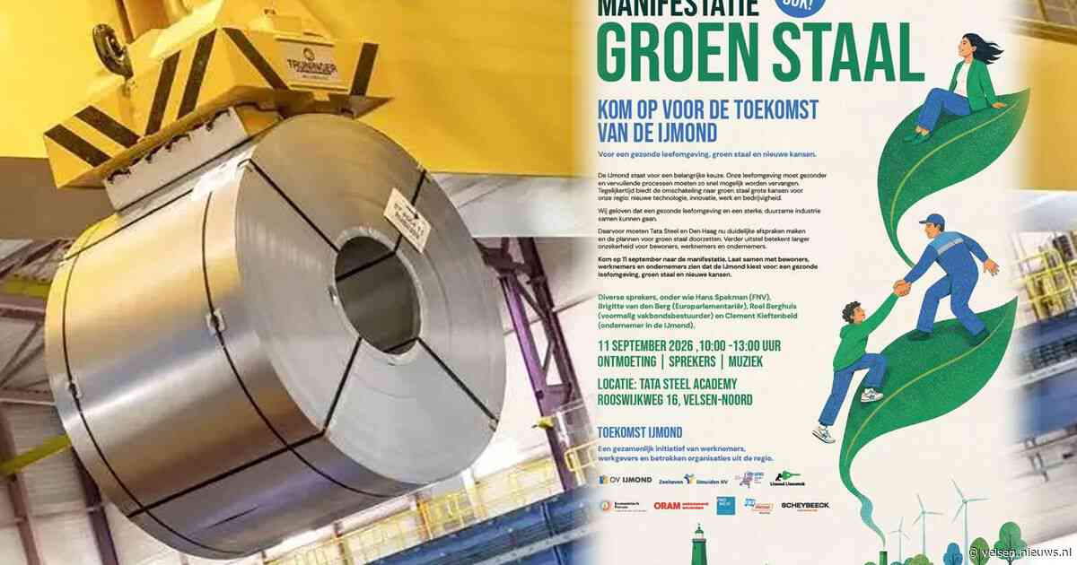 Bond, ondernemers en werknemers zetten actie op voor Groen Staal