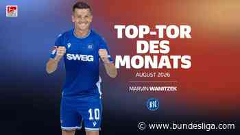 2. Bundesliga: Marvin Wanitzek erzielt das Top-Tor im August