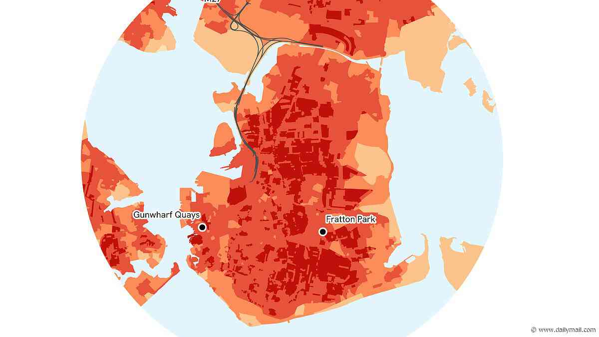 Revealed: The UK cities most vulnerable to extreme heat - with Portsmouth at the top of the list