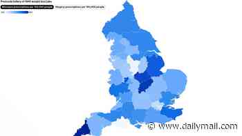 Revealed: Shocking postcode lottery of NHS weight loss jabs - some GPs are scrimping on prescriptions to save cash...here's where you're most likely to get the injections