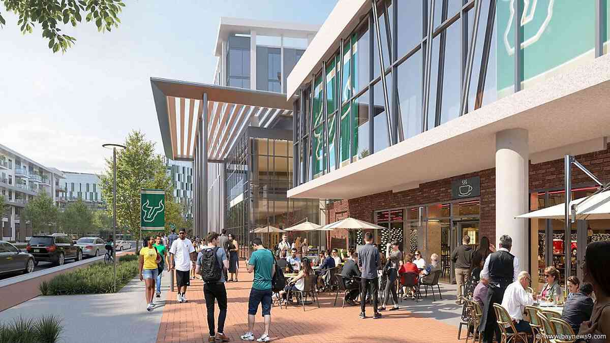 Groundbreaking today for USF's new 'Fletcher District'
