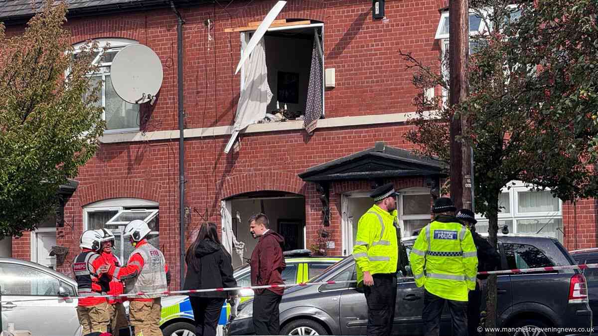 Harpurhey house explosion LIVE as man seriously hurt, roads closed and neighbours evacuated amid huge emergency services response