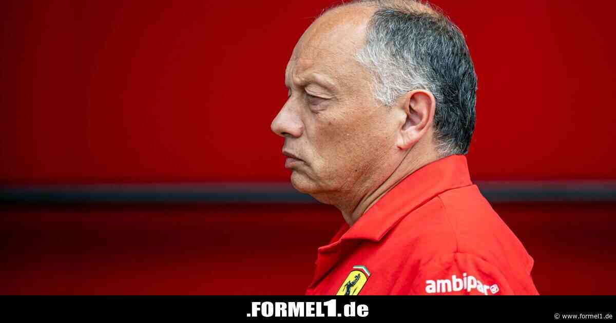 Monza-Debakel für Ferrari: Wackelt jetzt Teamchef Frederic Vasseur?