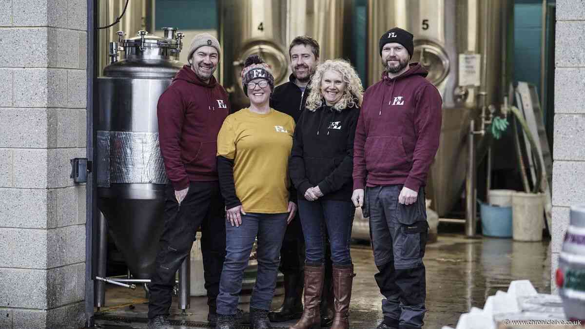 Northumberland brewery toasts decade of survival and success thanks to funding