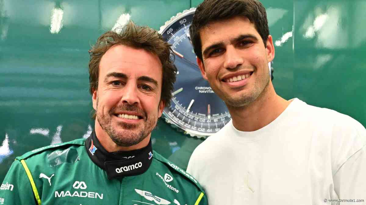 How Carlos Alcaraz’s bromance with Alonso made him an F1 fan