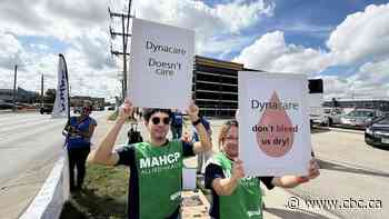 Strike begins for Manitoba Dynacare workers after contract talks hit impasse