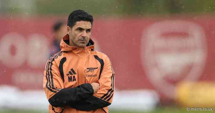 Arsenal star returns to training ahead of Napoli clash as duo miss out