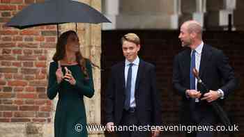 Headmaster's first words to Prince George as he arrives for first day at Eton College