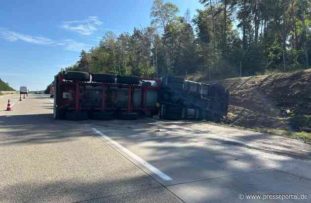 POL-PASTKL: Tanklastzug kippt auf die A 6