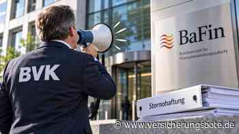 Stornohaftung: BVK läuft Sturm gegen BaFin-Pläne