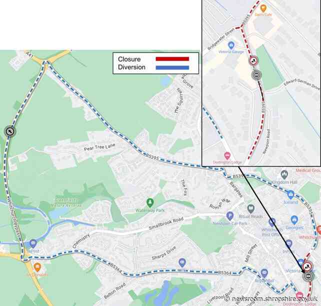 Newport Road and Bridgewater Street roundabout in Whitchurch to be resurfaced